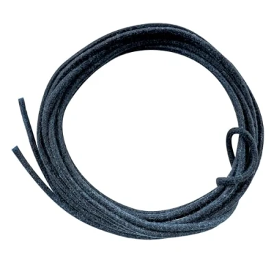 Image of Gavitt Single Conductor Vintage Cloth Pre tinned Push back Wire 22AWG Stranded for Electric Guitar Amplifier, Blue (6 Feet/2 Meters)