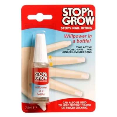 Image of Stop n Grow Stops Nail Biting Deterrent, 7.5ml (Pack of 1)