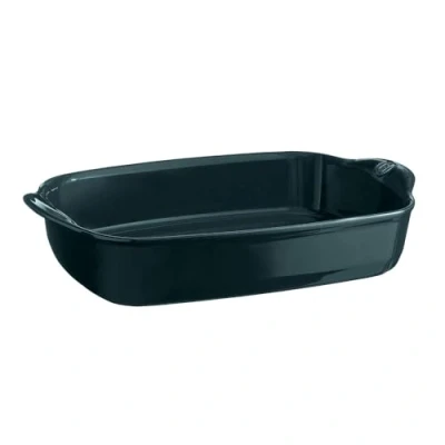 Image of Emile Henry Cedar Green Rectangular Baking Dish 42.5cm x 28cm