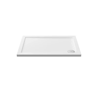 Image of 1000mm x 700mm Premium Rectangular Shower Tray White