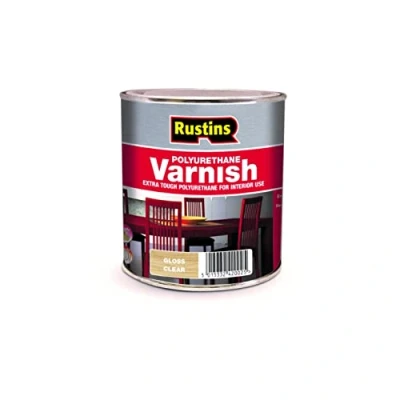 Image of Rustins Polyurethane Varnish Clear Gloss 250ml