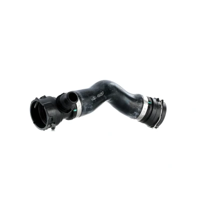 Image of 17127531579 Radiator Hose FEBI BILSTEIN 49257 Upper EPDM (ethylene propylene diene Monomer (M class) rubber), Plastic with quick couplers