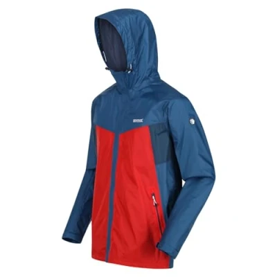 Image of Regatta Men&#039;s Dresford, India Grey/Flame Orange/Fox, XXL