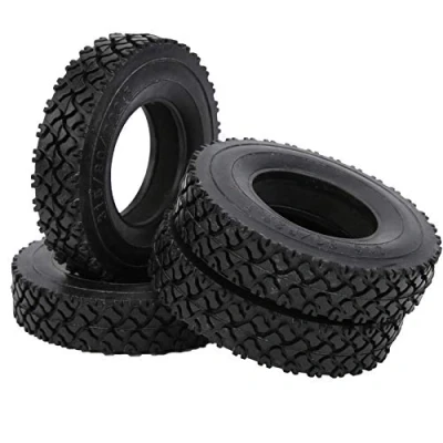 Image of 4PCS 20mm RC Car Tire Width Shoe Sole Patterm Tyre Spare Parts Fit for Tamiya Tractor Truck 1/14 Accessory