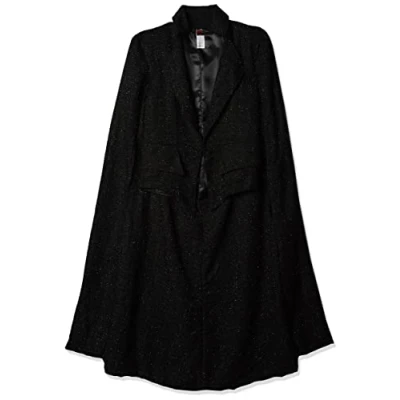 Image of Disguise 118549F De Vil, Official Disney Cruella Live Action Movie Finale Costume Outfit Adult Sized, Black, Plus (18 20)
