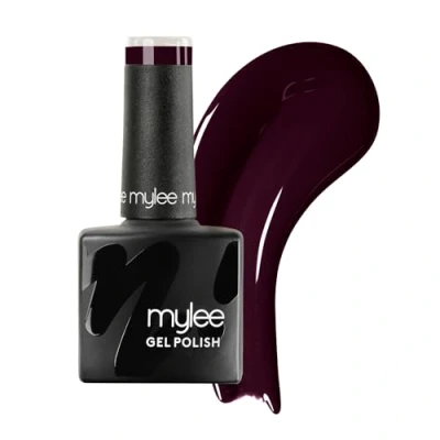 Image of Mylee Gel Nail Polish 8ml [The Dark Night] UV/LED Soak Off Art Manicure Pedicure for Professional, Salon &amp; Home Use Long Lasting Easy to Apply
