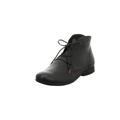 Image of Think! Women&#039;s Guad Chrome Free Tanned Leather Lining Ankle Boot, 0000 Black, 5 UK