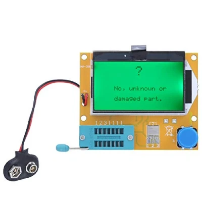 Image of Transistor Tester, ESR Meter Tester Graphical Resistance Capacitance Checker LCR‑T4 Test Meters for Diode Triode Capacitor Resistor