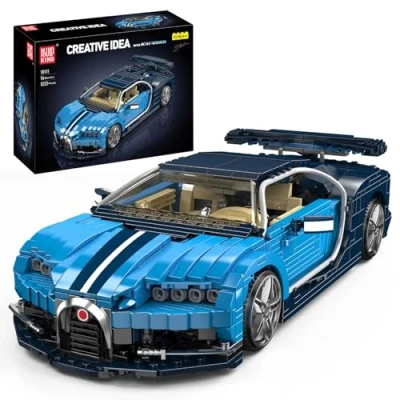 Image of Mould King 10111 Creative Building Car Model Toy,1222 Pieces Build Your Own Car,Home and Office Display, Collectible for Adults Teens