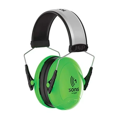 Image of JSP Sonis1 Extra Visibility Adjustable Ear Defenders 27dB SNR (AEB010 0B1 B00)