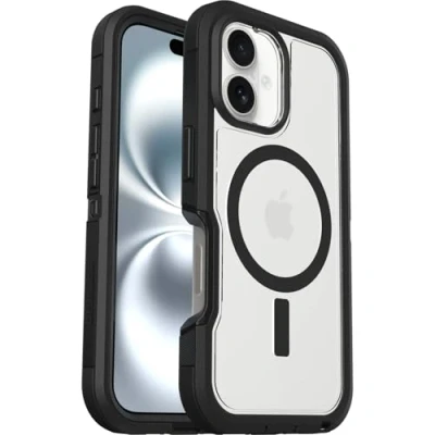 Image of OtterBox Defender XT PC Back Cover Transparent Magnetic Apple iPhone 16