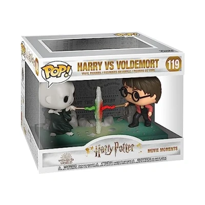 Image of Funko POP! Moment: Harry Potter VS Voldemort Collectable Vinyl Figure Gift Idea Official Merchandise Toys for Kids &amp; Adults Movies Fans Model Collectors and Display