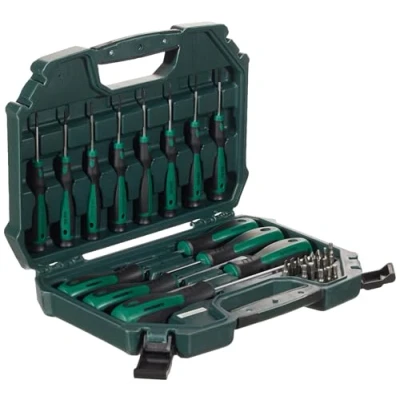 Image of Brüder Mannesmann Tools M11820 Screw and Bit Set 30 Pieces