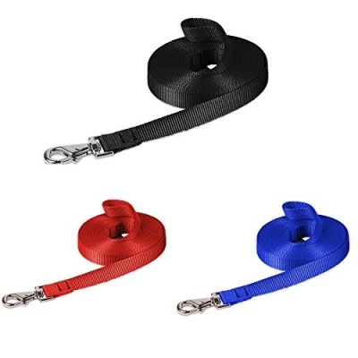 Image of 5/10 Metre Dog Leash Recall Long Line Pet Puppy Training Lead (10m black)