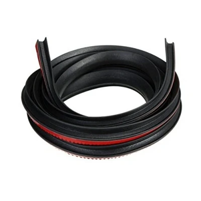 Image of Supmico 4Meter P Shape Car Door Window Trim Edge Moulding Rubber Weatherstrip Seal Strip Auto Protector