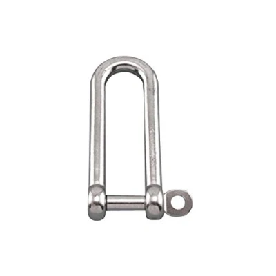 Image of 10mm Stainless Steel 316 (A4) Long D Shackle Pack Size : 1