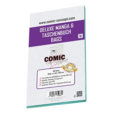 Image of Comic Concept Manga &amp; Paperback Bags (146 x 206 mm) for Kids