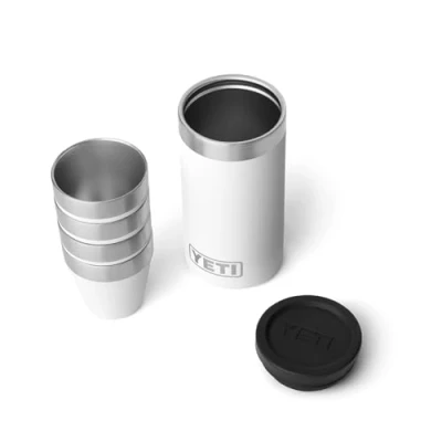 Image of YETI Shot Glasses with Carrying Case, Set of 4, White