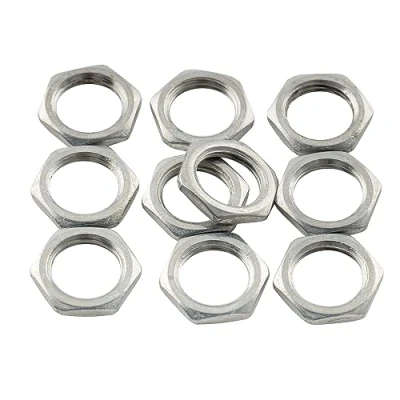Image of Musiclily Pro M9x0.75 Mounting Hex Nuts for Metric Potentiometers and Output Jack Sockets, Original (Set of 10)