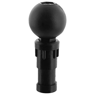 Image of Scotty 1 1/2&quot; Ball w/Post Mount, Black