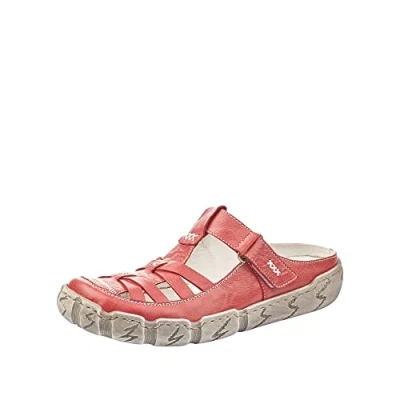 Image of Rieker Women’s L0396 Clogs, Rot (rosso / 33), 3.5 UK