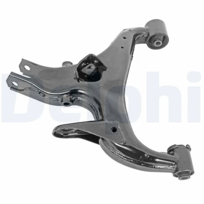 Image of LR019978, RGG500313, RGG500314 Suspension Arm DELPHI TC4769 without ball joint Rear Axle Left, Lower Control Sheet Steel