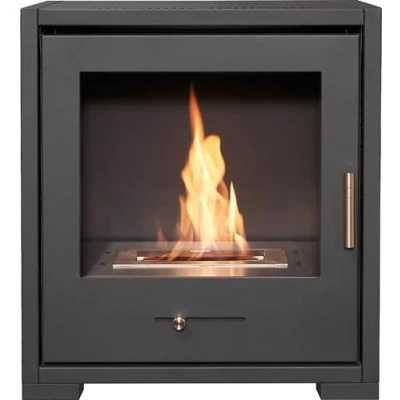 Image of OKO S3 Bio Ethanol Stove in Charcoal Grey