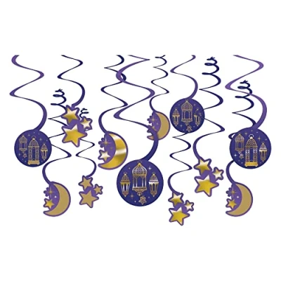 Image of Amscan 670861 Swirl Pack Value Eid