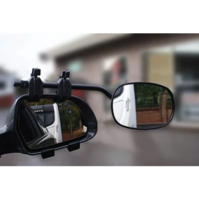 Image of Super Steady Caravan Towing Mirror Twin Pack Universal Fit Glass