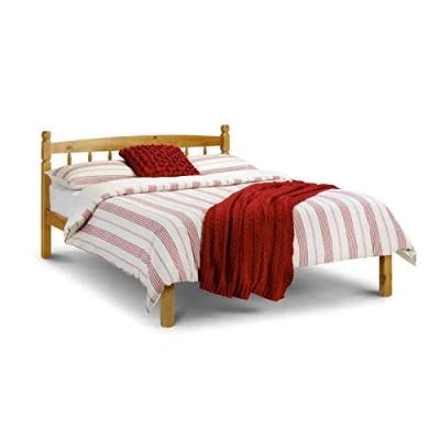 Image of Julian Bowen Pickwick Pine Bed Antique Wooden Beds