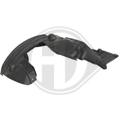 Image of 51717059372, 7059372 Wheel Arch Cover DIEDERICHS 1280016 Right Front Rear Section