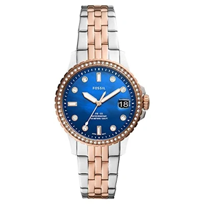Image of Fossil Women Analogue Quartz Watch with Stainless Steel Strap ES4996