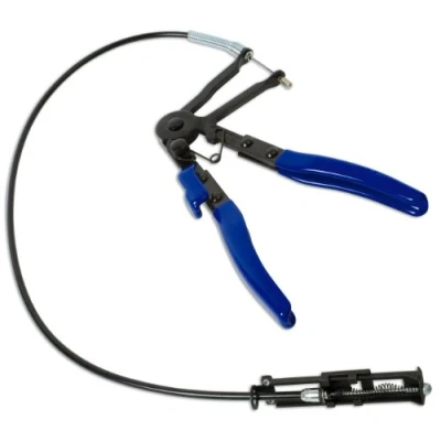Image of Laser 4024 Hose Clamp Pliers Long Reach, Black
