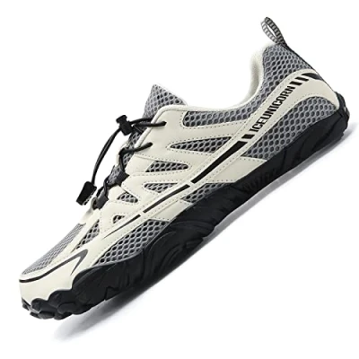 Image of Barefoot Shoes Men Women Water Wide Lightweight Walking Shoes(BB Beige,8UK)