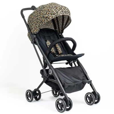 Image of Roma Prams Stroller Capsule 3, Khaki Leopard