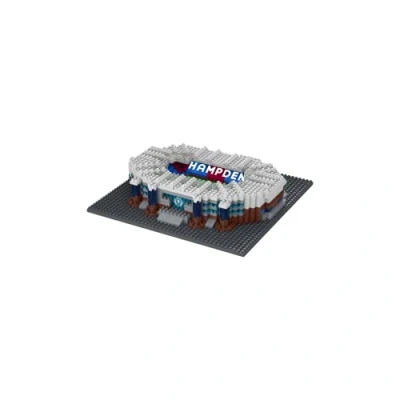 Image of FOCO Officially Licensed Scotland FA Hampden Park 3D Bricks Mini BRXLZ Football Stadium Construction Set Premier League Model 808 Pieces Ages 12+ Sports Merchandise