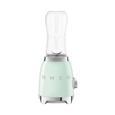Image of Smeg PBF01PGUK Iconic Retro 50s Design Pastel Green Compact Personal Blender