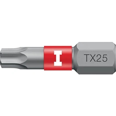 Image of Hilti 2039059 10x Torsion TX25 Screwdriver Bits S B 25/1&quot; T, Length: 25 mm