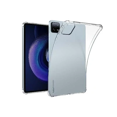 Image of QINOUK Clear Case for Xiaomi Pad 6 Max, [Airbag Protection] Ultra thin HD Clear, Soft TPU Shockproof Protective Max Transparent