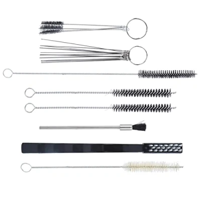Image of Fafeicy Spray Gun cleaning kit,19PCs Set Tools Cleaner, with Tube Brush,Accurancy Needle,Dust Remove Brush,
