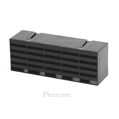 Image of 20 x Black Air Bricks Vent 9&quot; 3&quot; Brick Grille AirBrick Flow Vents Ventilation