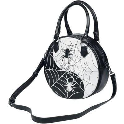 Image of Banned Yin Yang Master Alternative Spider Web Handbag