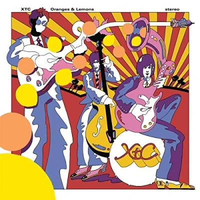 Image of XTC Oranges &amp; Lemons 200 Gram Super Heavyweight vinyl Sealed 2020 UK 2 LP set APELPX109