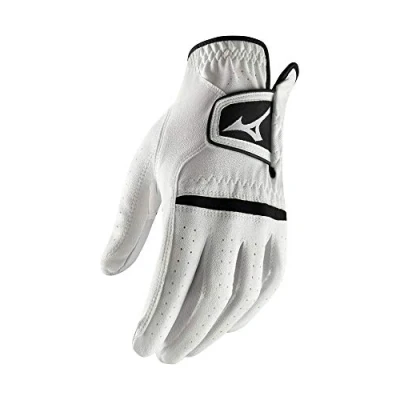 Image of Mizuno 2020 Comp Men&#039;s Glove White/Black, Large, Left Hand