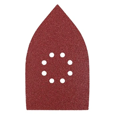 Image of kwb Multi Sander Sandpaper 107X175 Mm Made of High Grade Aluminium Oxide with Grit Size 40, tool Free Change, Synthetic Resin Bonding and Reinforced Paper Backing for Coarse Sanding Wood Metal