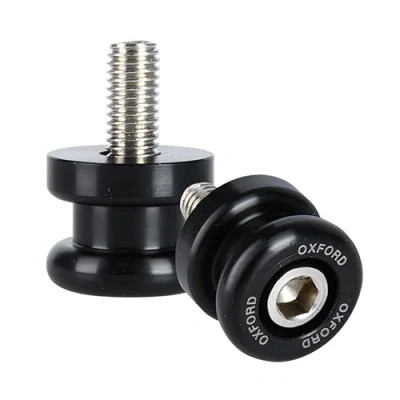 Image of Oxford Motorcycle Paddock Stand Bobbins/Spools Black M8 (1.25) (OF727S) BMW S1000RR