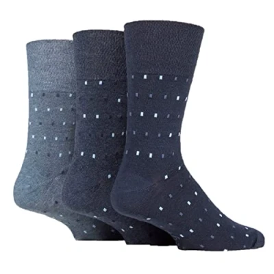 Image of 3 Pairs Gentle Grips socks Size UK 6 11 (3 X RJ617)