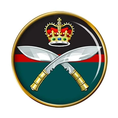 Image of Royal Gurkha Rifles, British Army Pin Badge