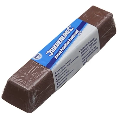Image of Silverline Polishing Compound 500g Coarse Brown