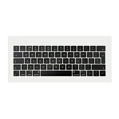 Image of ICTION New UK Keyboard Key Caps Keycaps Replacement for MacBook Pro 13&quot; 15&#039;&#039; A1989 A1990 A2159 2018 2019 Year